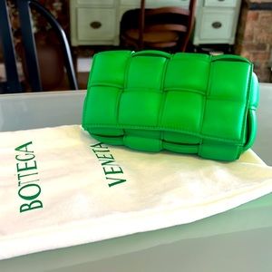 Bottega Veneta Green Padded Cassette bag